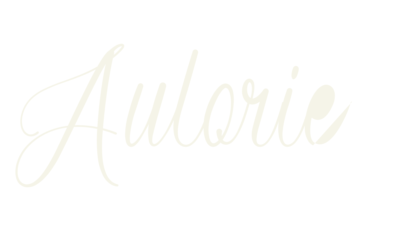 Auloriel, cursive font preview