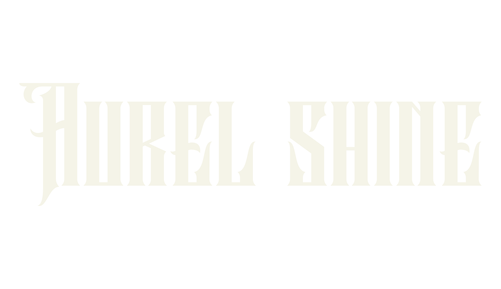Aurel shine, tattoo font preview