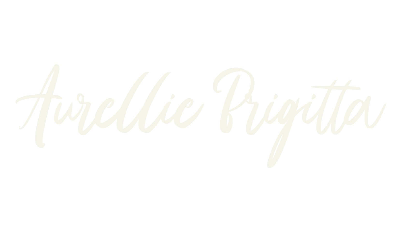 Aurellie Brigitta, script font preview