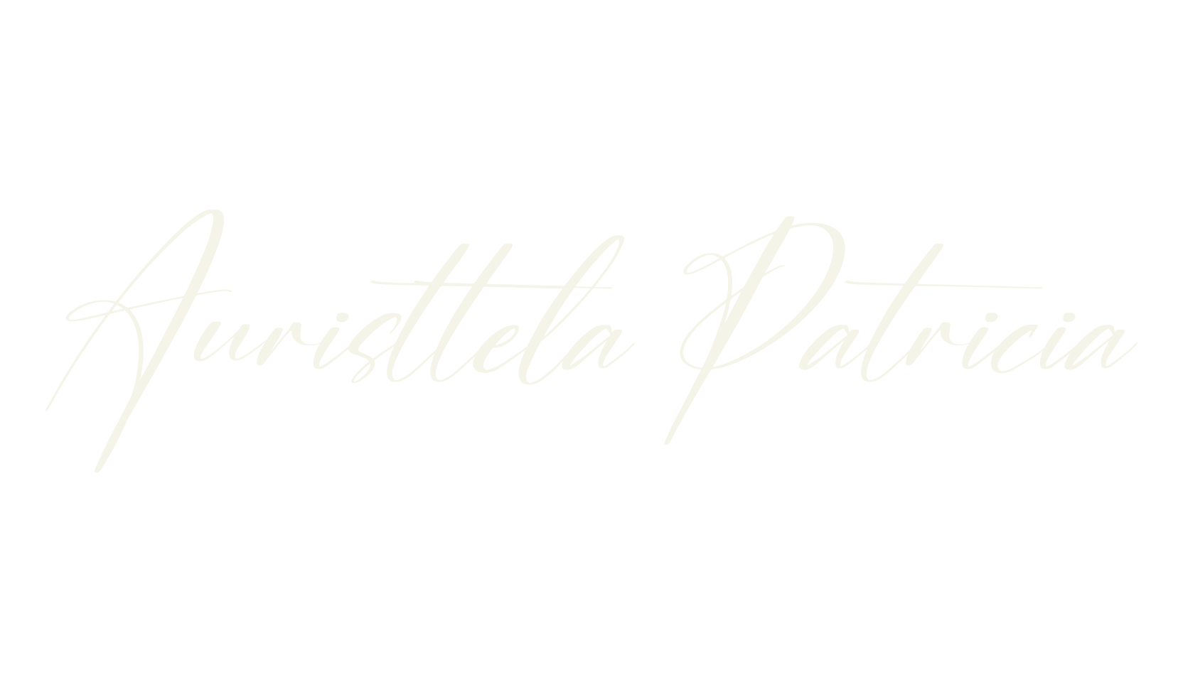 Auristtela Patricia, signature font preview