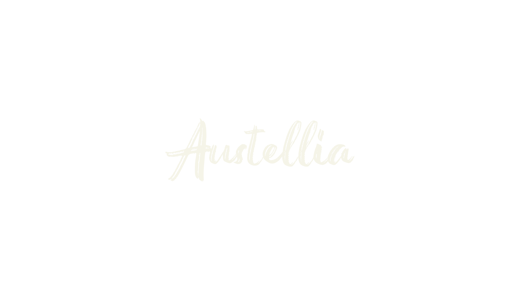 Austellia, brush font preview