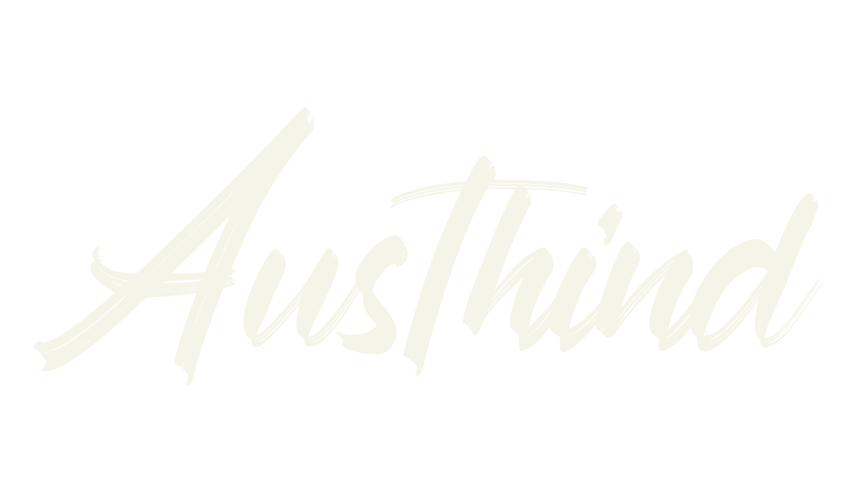 Austhind, creative font preview
