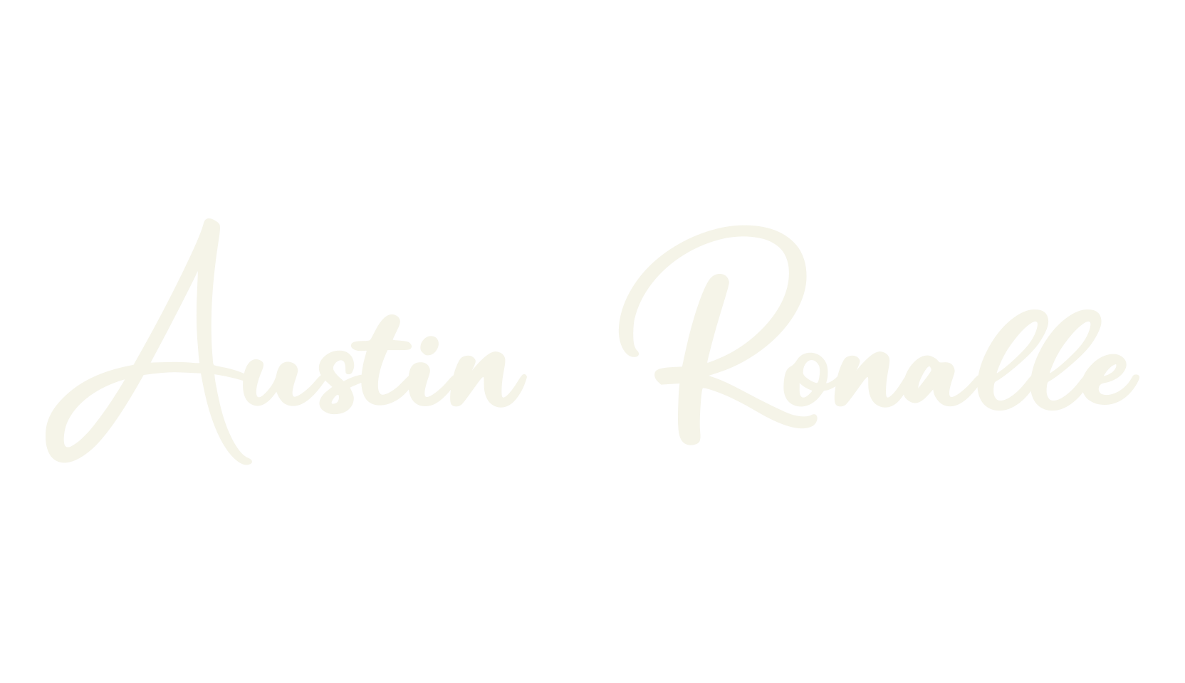 Austin Ronalle, handwriting font preview