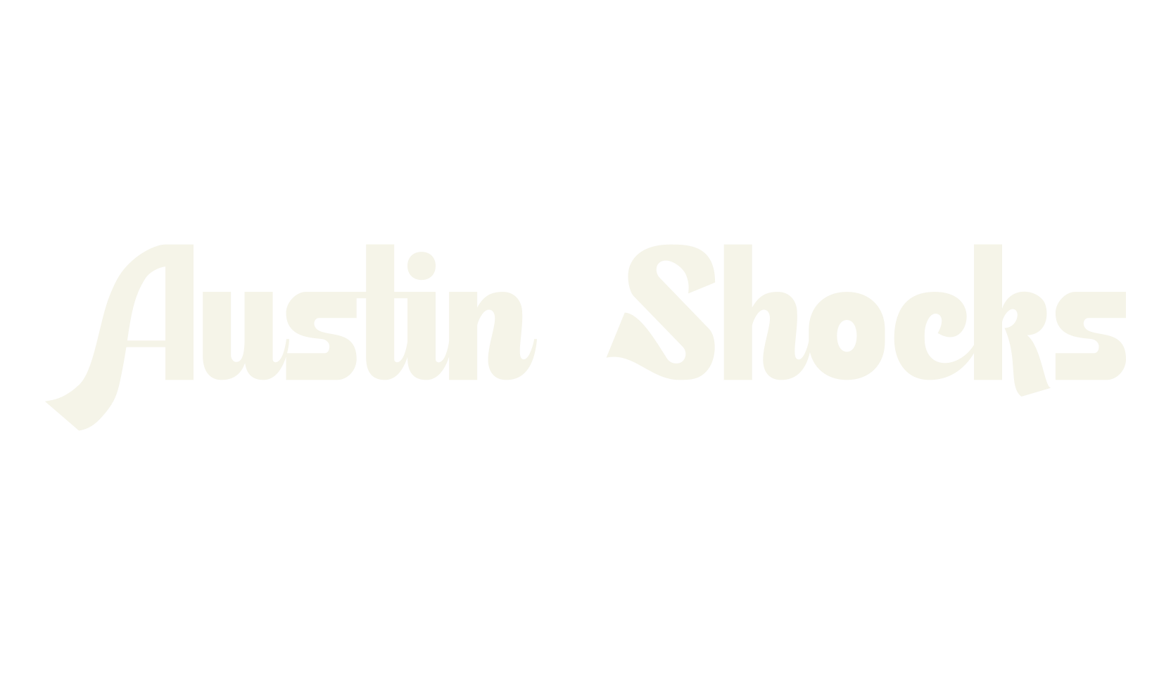 Austin Shocks, bold font preview