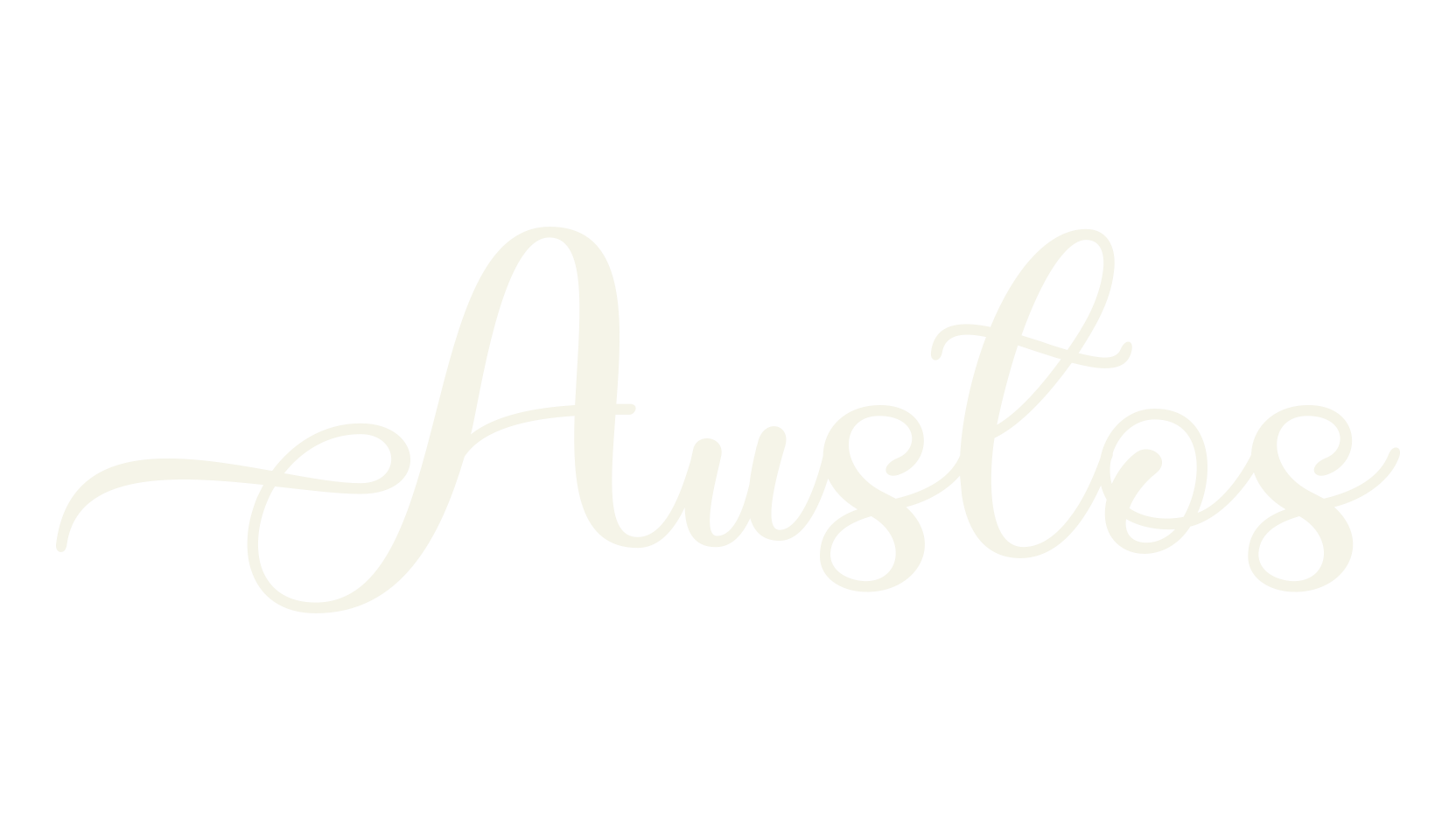 Austos, calligraphy font preview