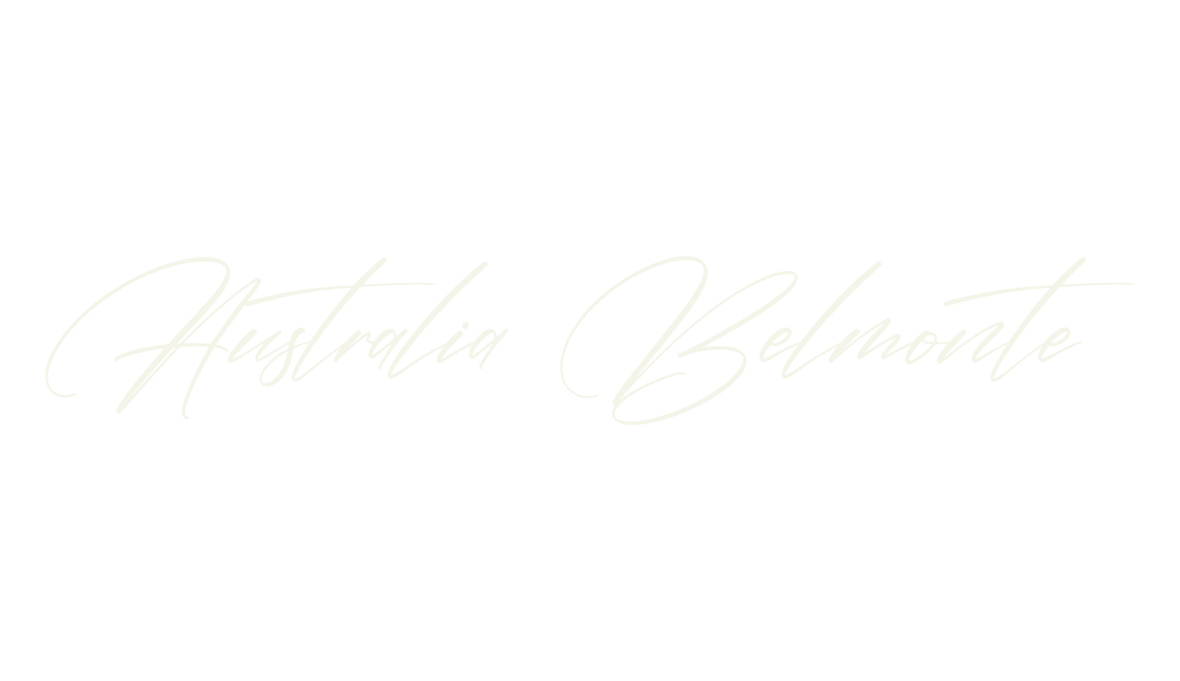 Australia Belmonte, script font preview