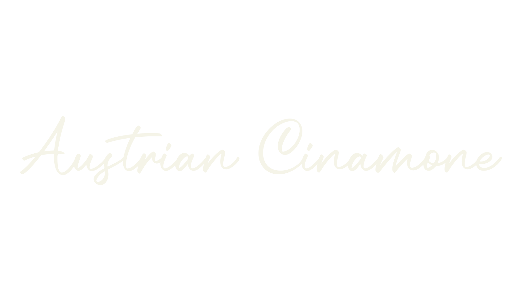 Austrian Cinamone, calligraphy font preview