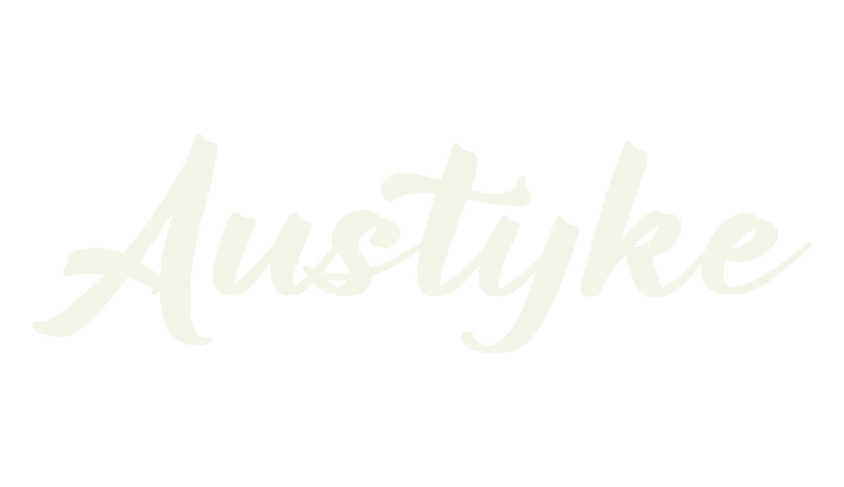 Austyke, lettering font preview