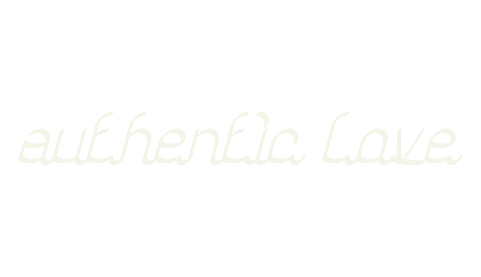 authentic love, fashion script font preview
