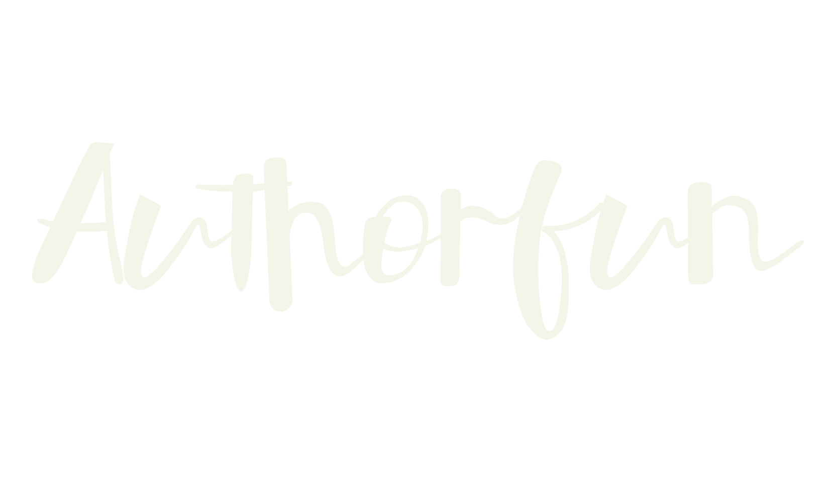 Authorfun, fashion script font preview