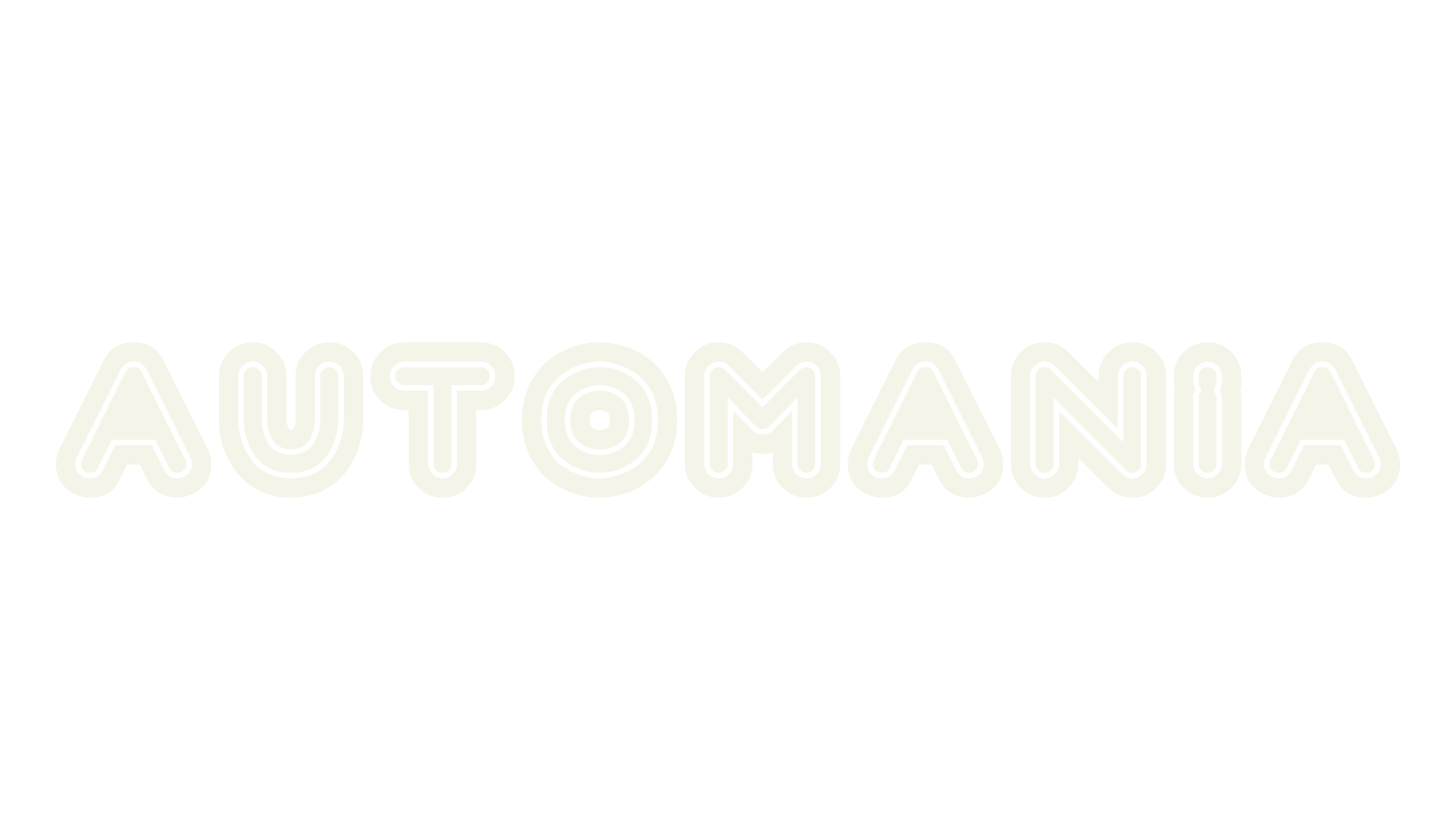 Automania, neon font preview