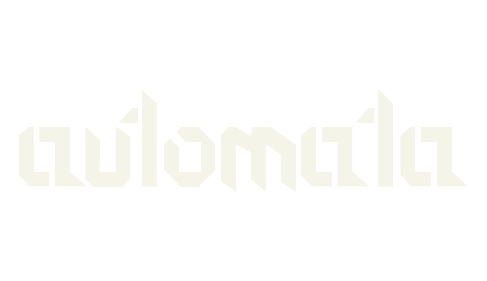 Automata, geometric font preview
