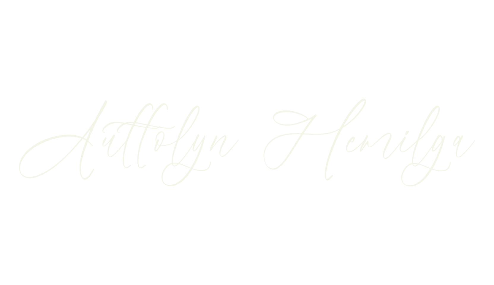Auttolyn Hemilga, script font preview