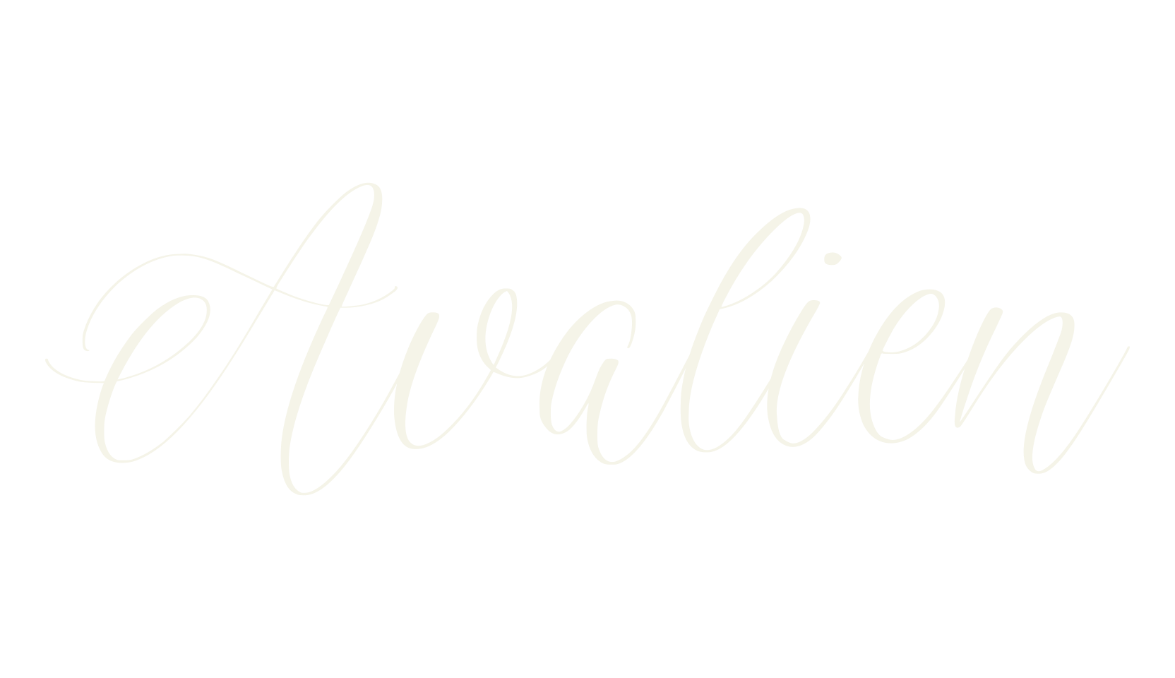 Avalien, fashion script font preview