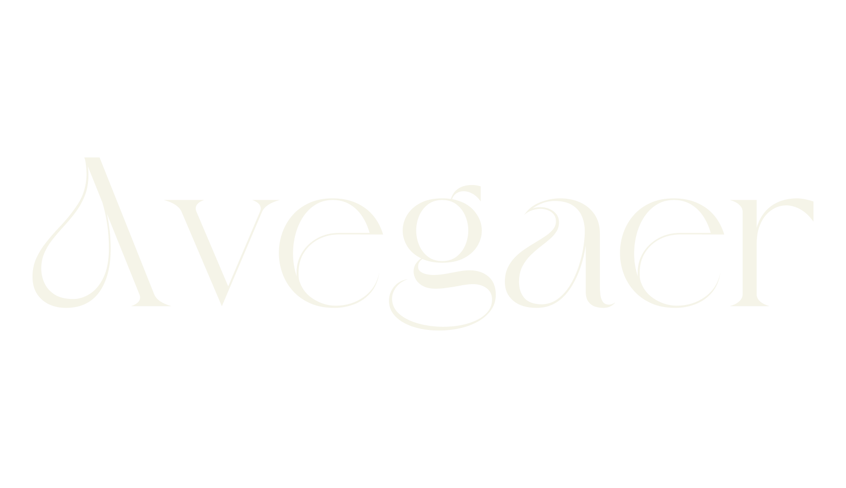 Avegaer, cursive font preview