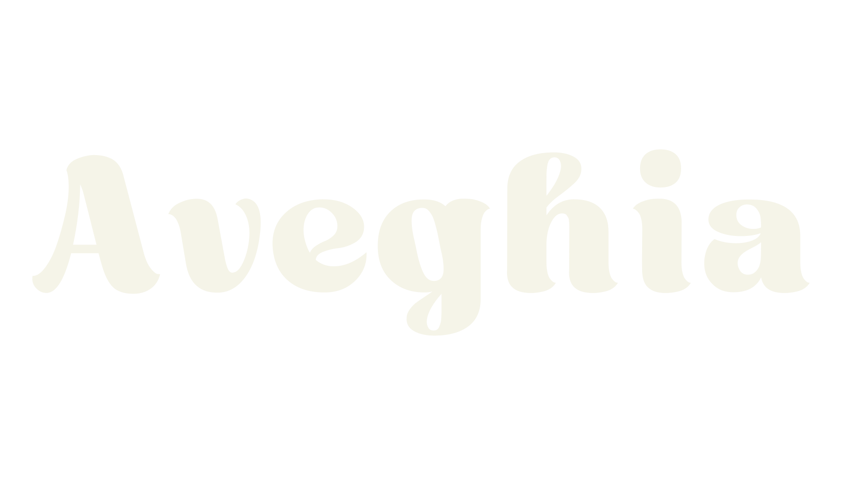 Aveghia, antique font preview