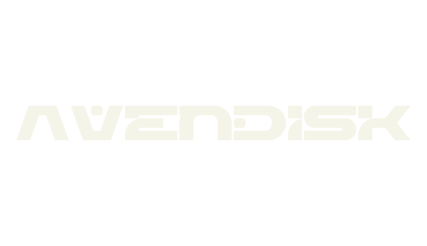 Avendisk, futuristic font preview