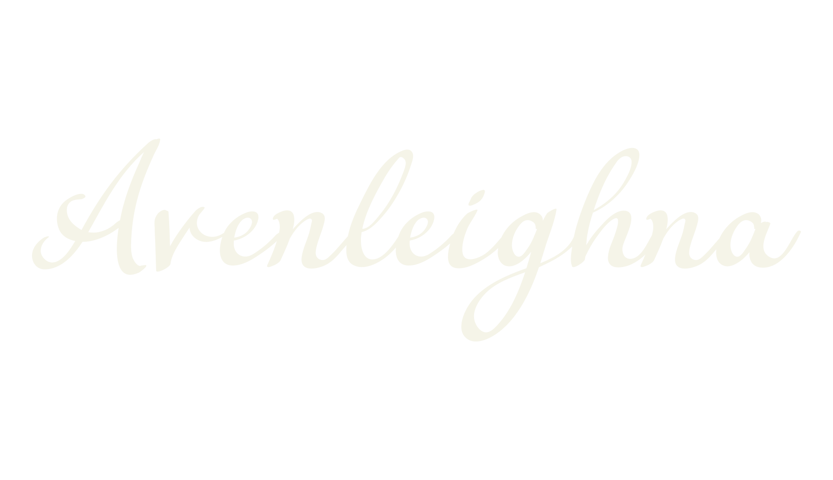 Avenleighna, cursive font preview