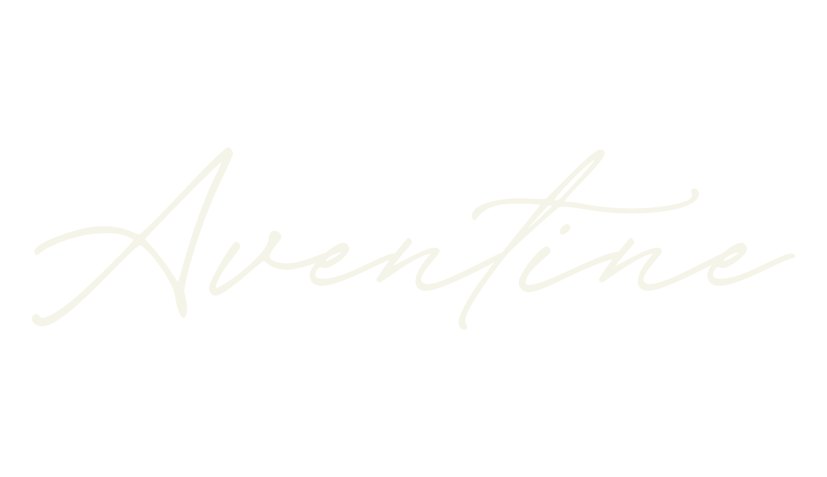 Aventine, handwriting font preview