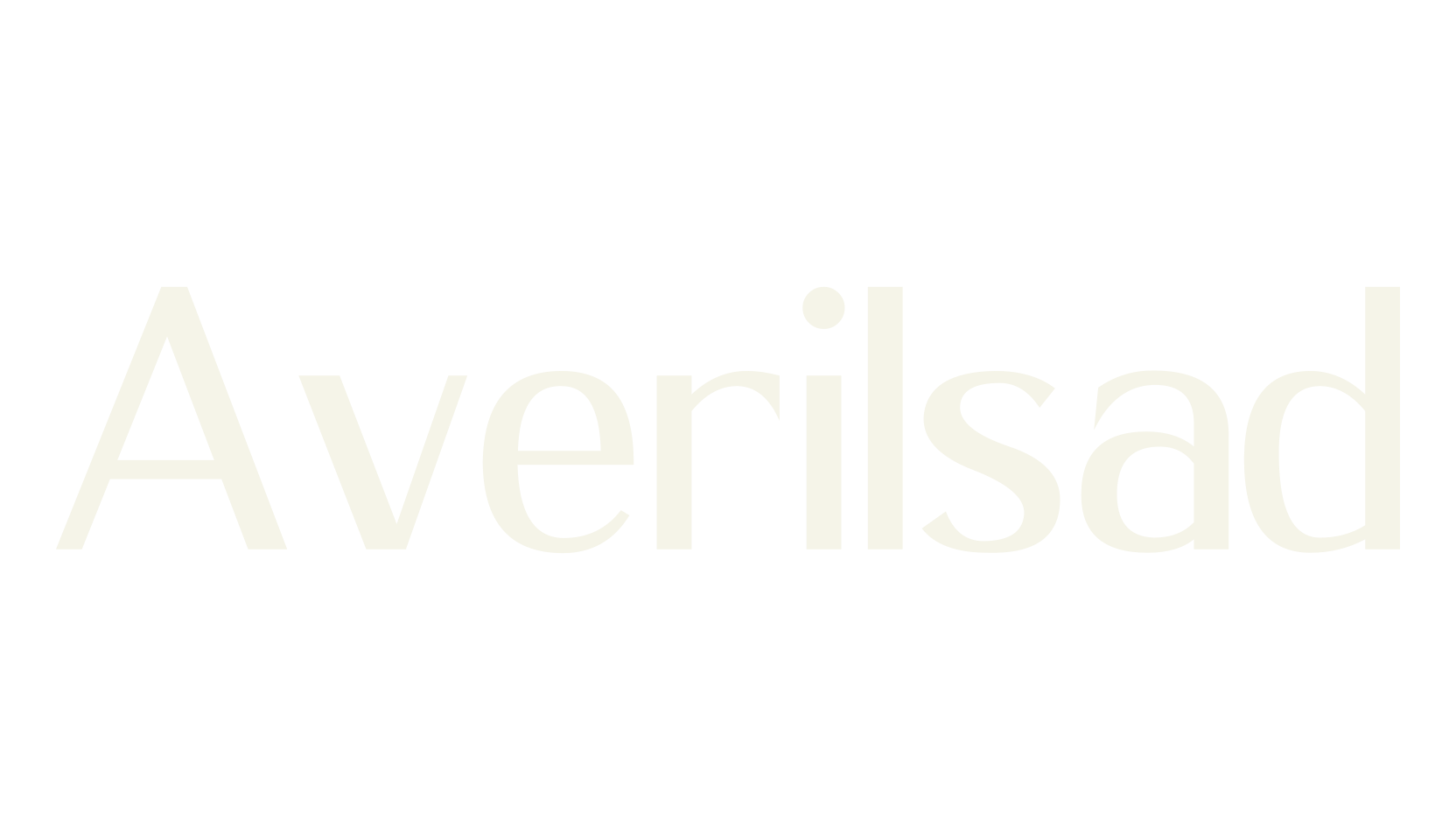 Averilsad, typewriter font preview