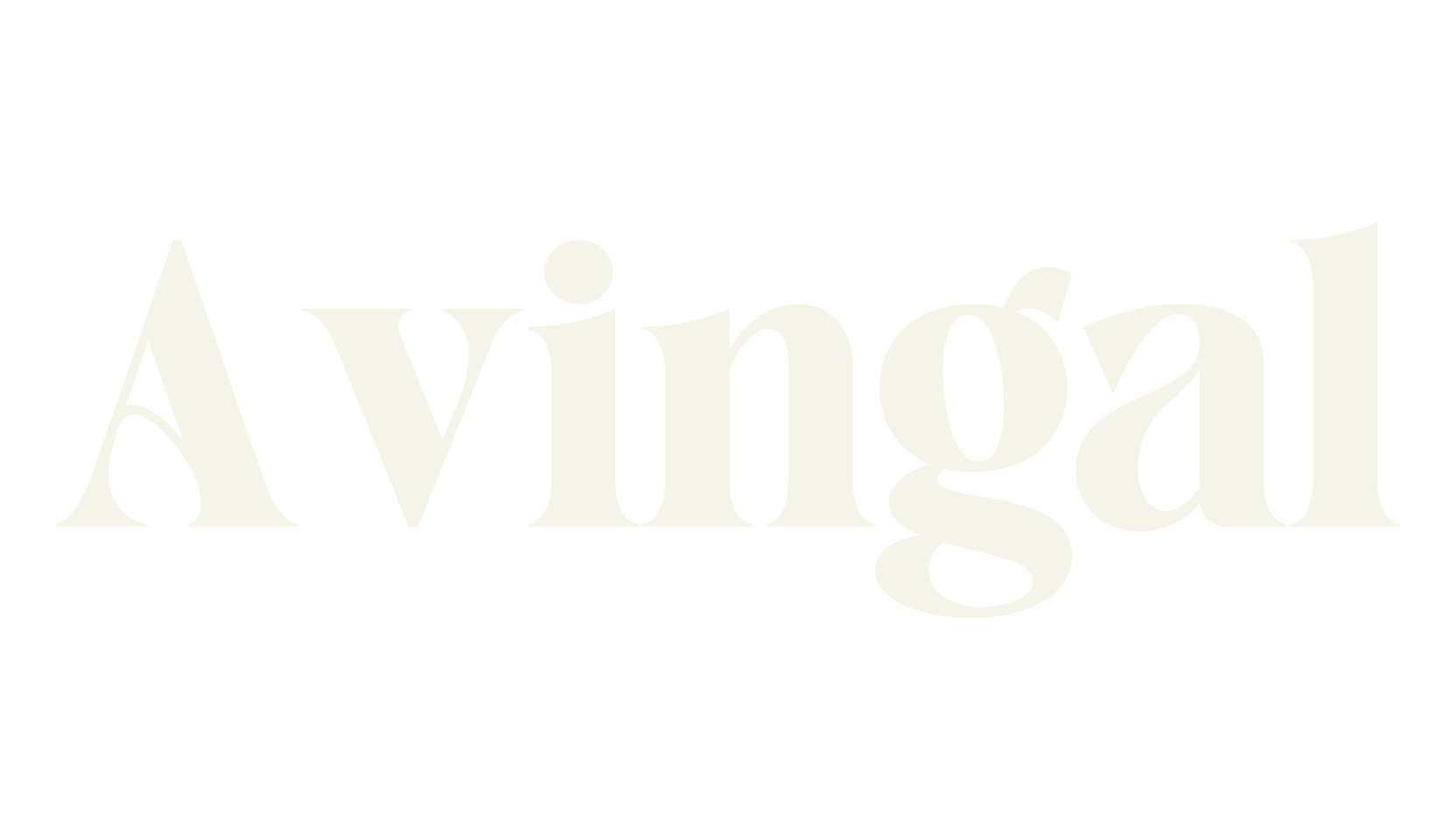 Avingal, bold font preview