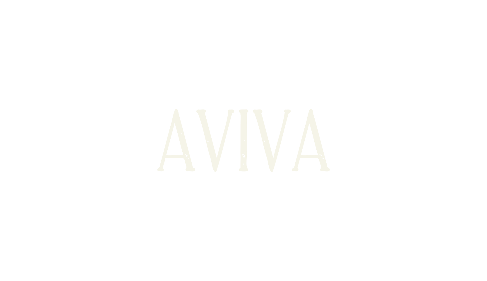 Aviva, lettering font preview
