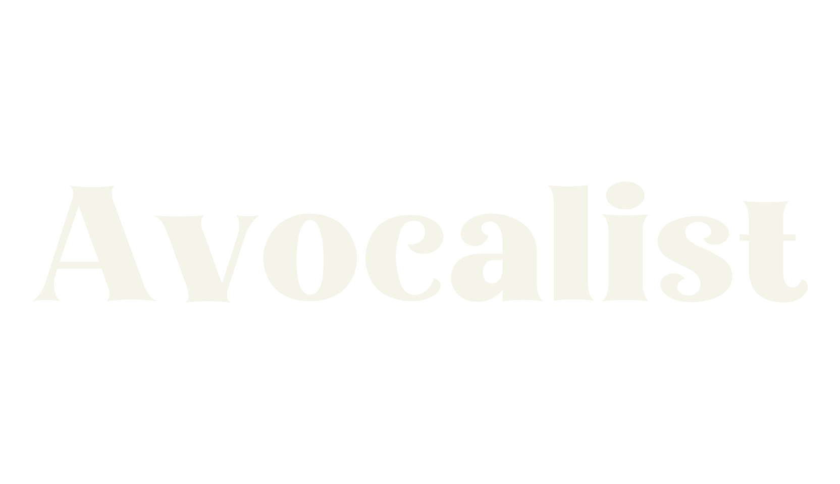 Avocalist, psychedelic font preview