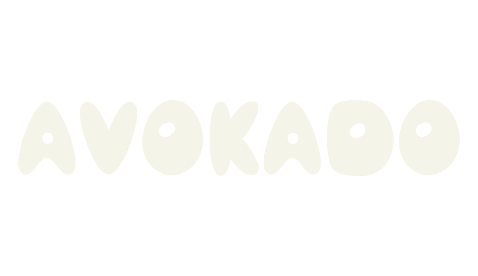 Avokado, handwritten font preview