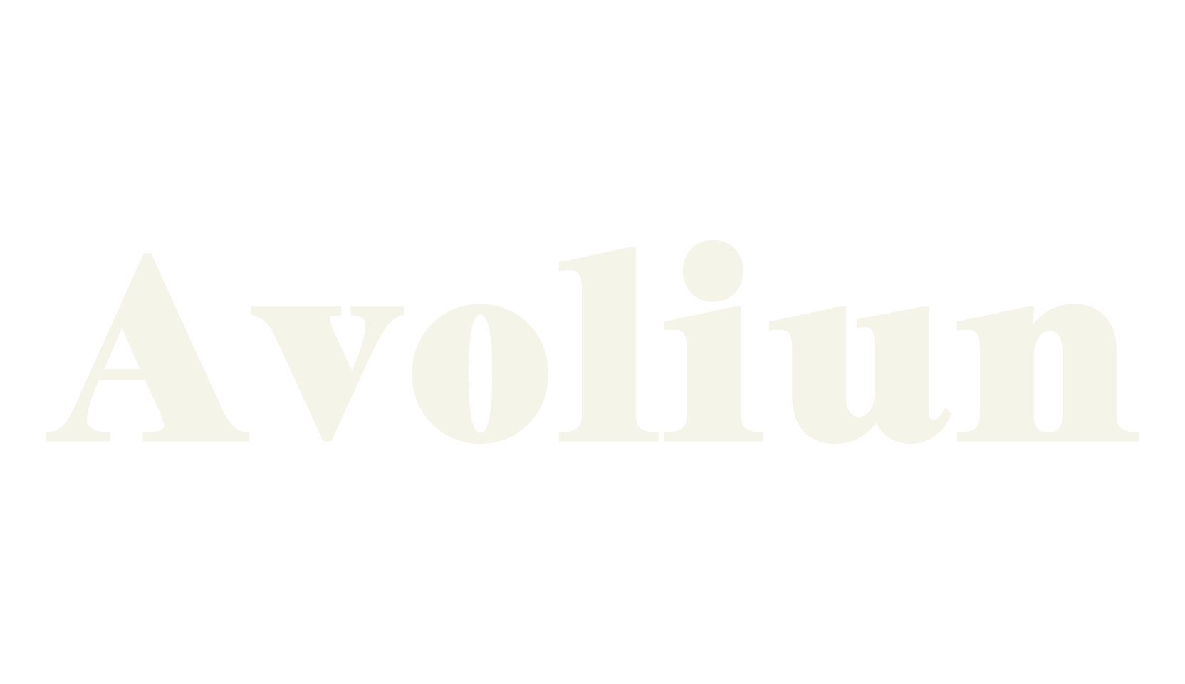 Avoliun, serif font preview