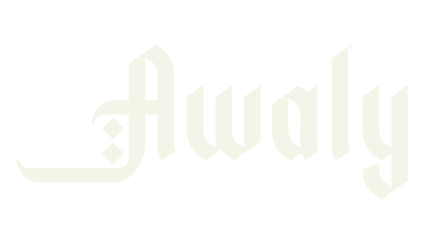 Awaly, arabic font preview