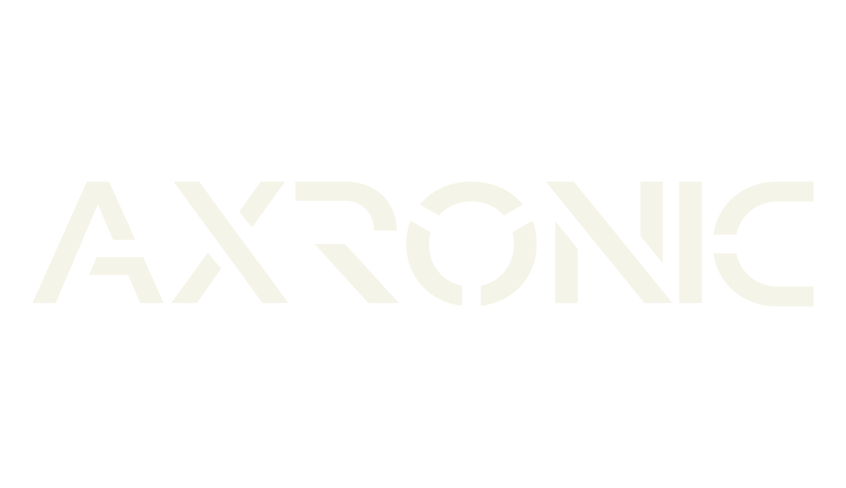 AXRONIC, digital font preview