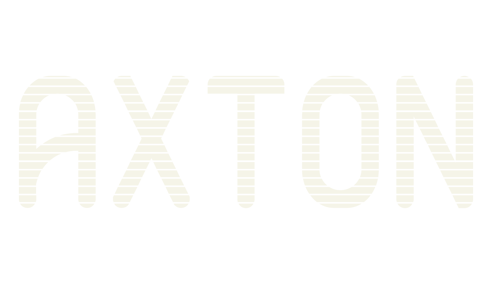 AXTON, bold font preview