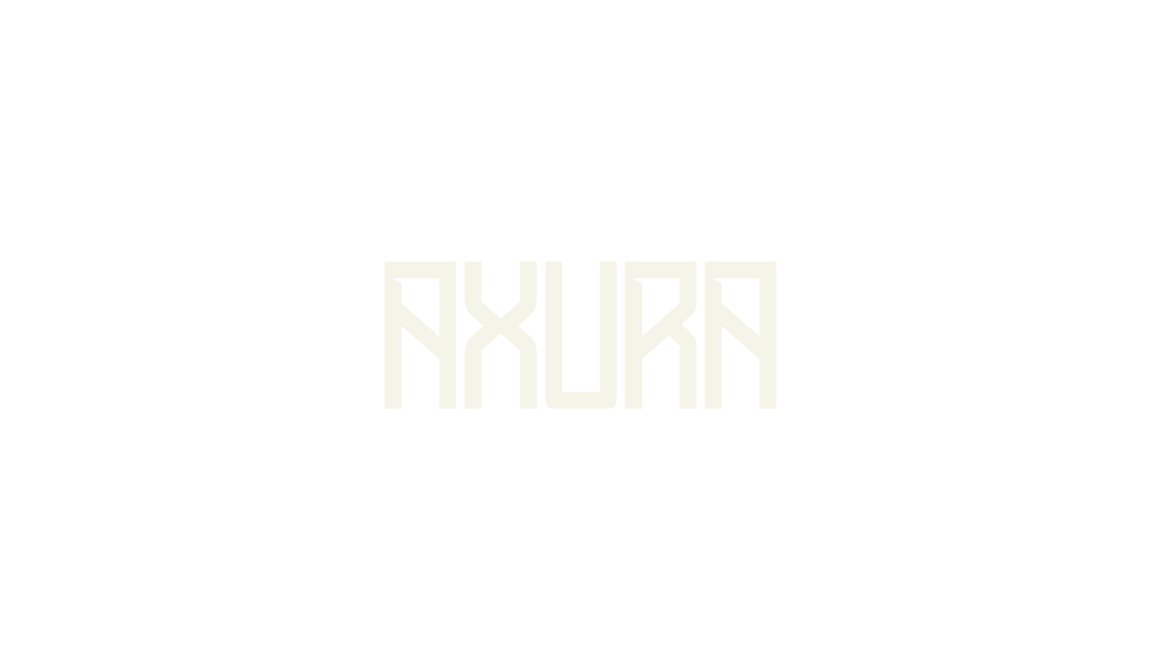 AXURA, sports font preview