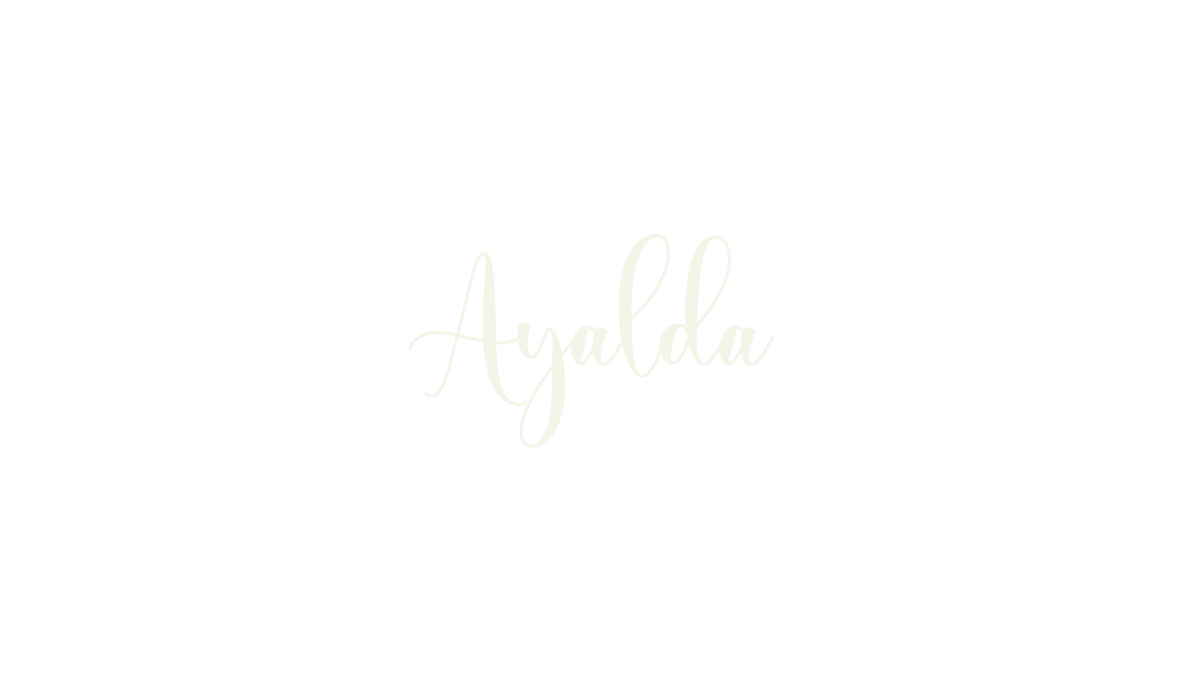 Ayalda, wedding font preview