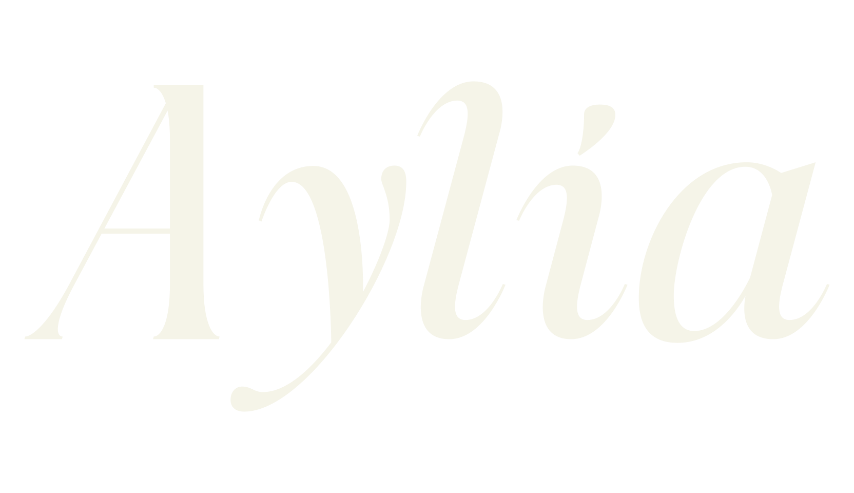 Aylia, serif font preview