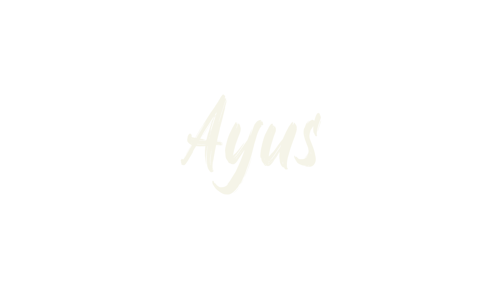 Ayus, calligraphy font preview