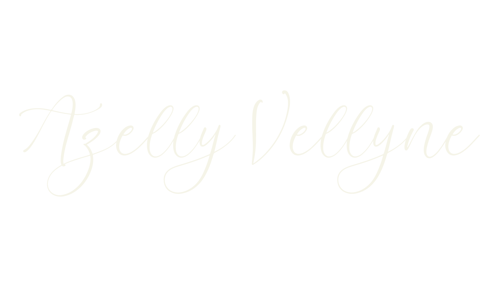Azelly Vellyne, calligraphy font preview