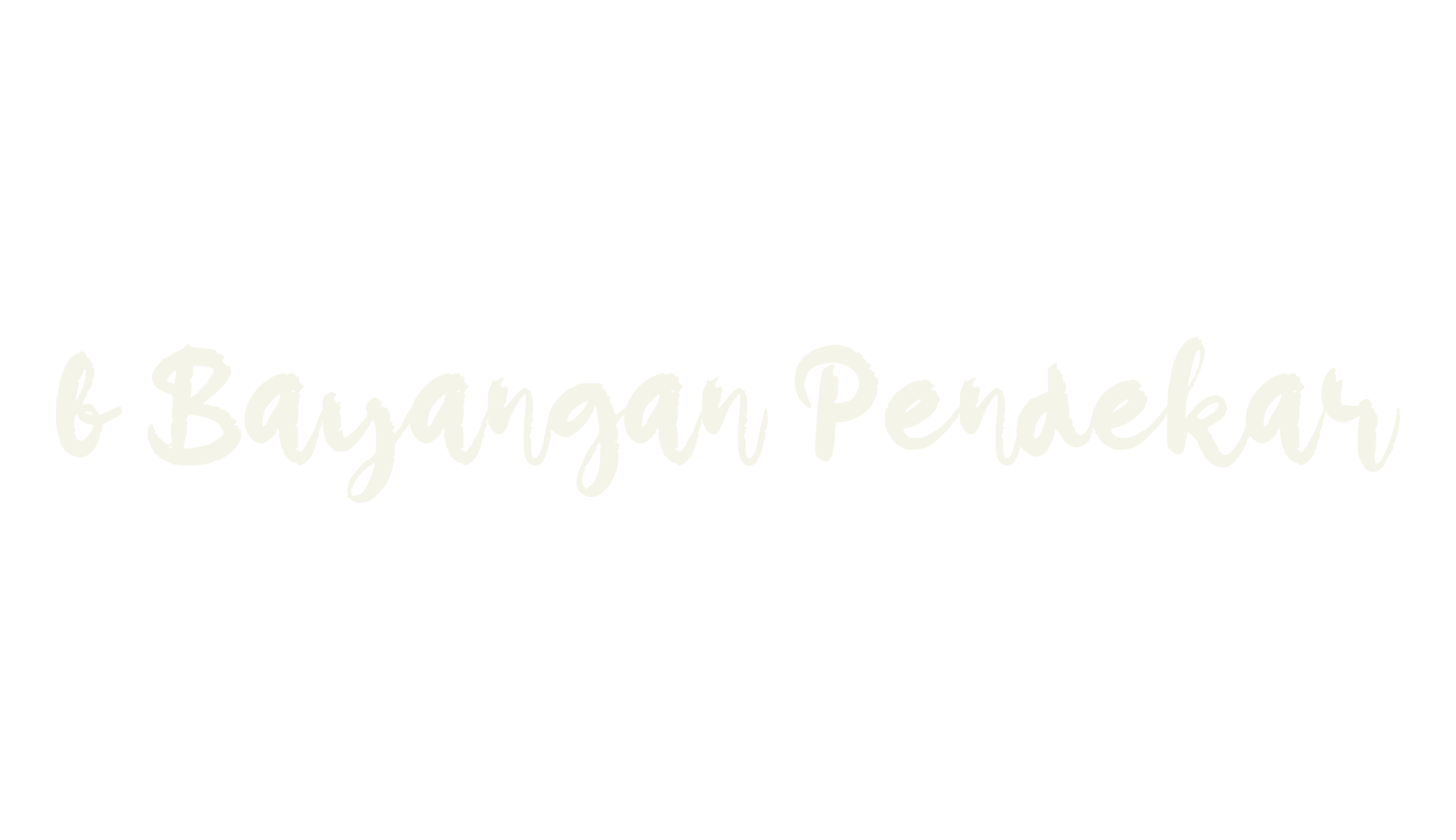b Bayangan Pendekar, shadow font preview