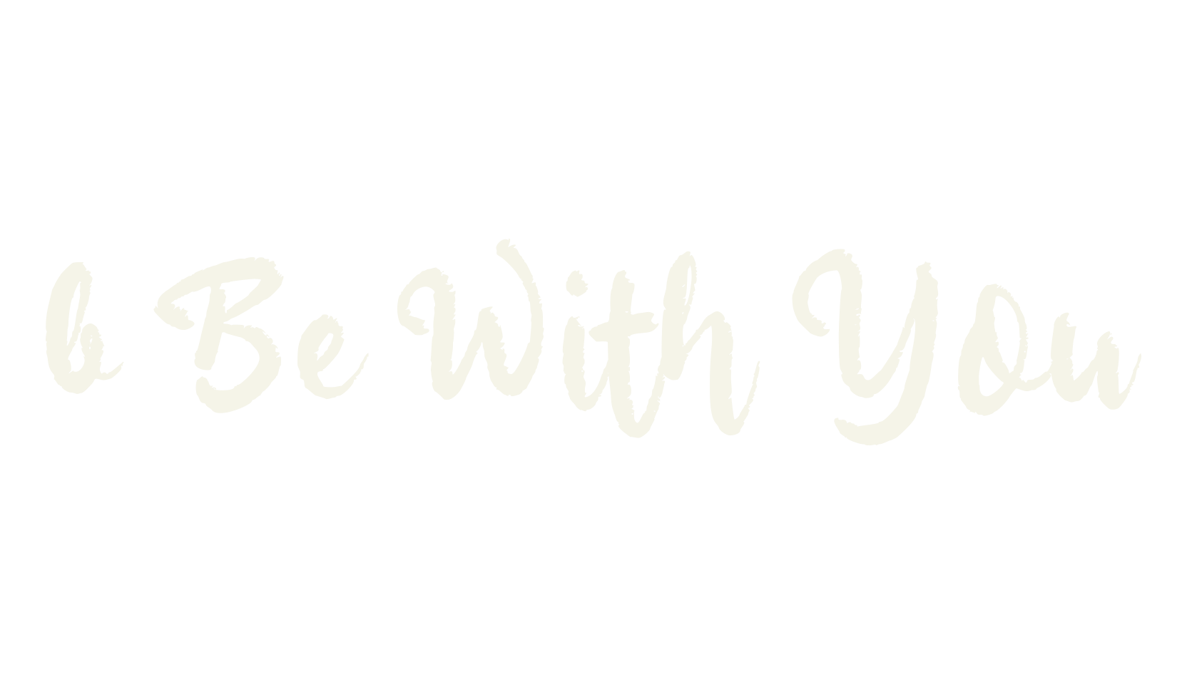 b Be With You, stars font preview