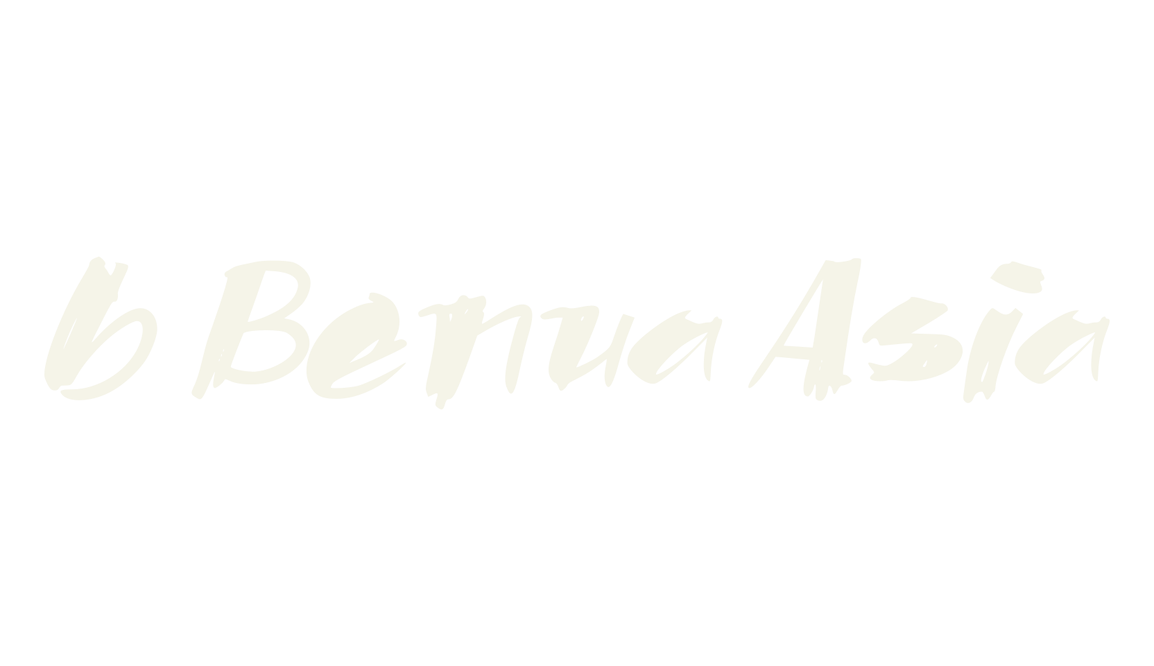 b Benua Asia, asian font preview