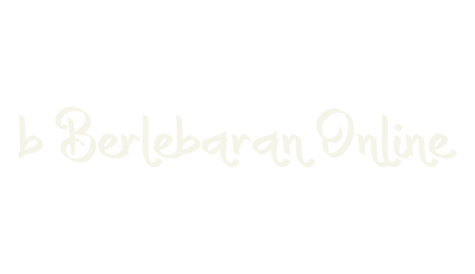 b Berlebaran Online, arabic font preview