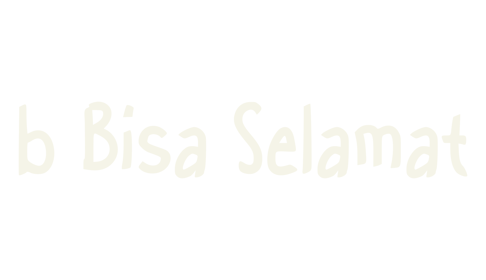 b Bisa Selamat, display market font preview