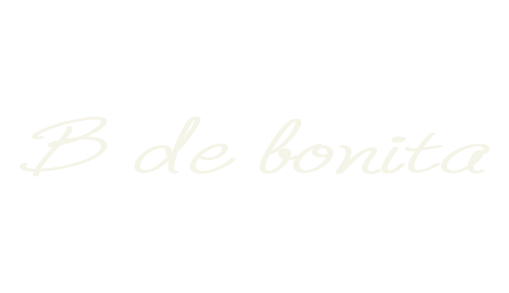 B de bonita, cursive font preview
