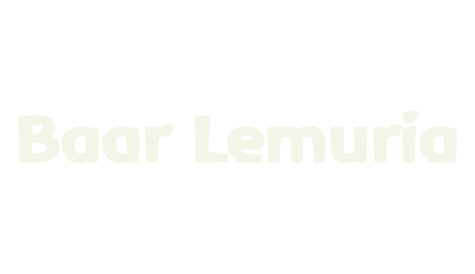Baar Lemuria, waldorf font preview