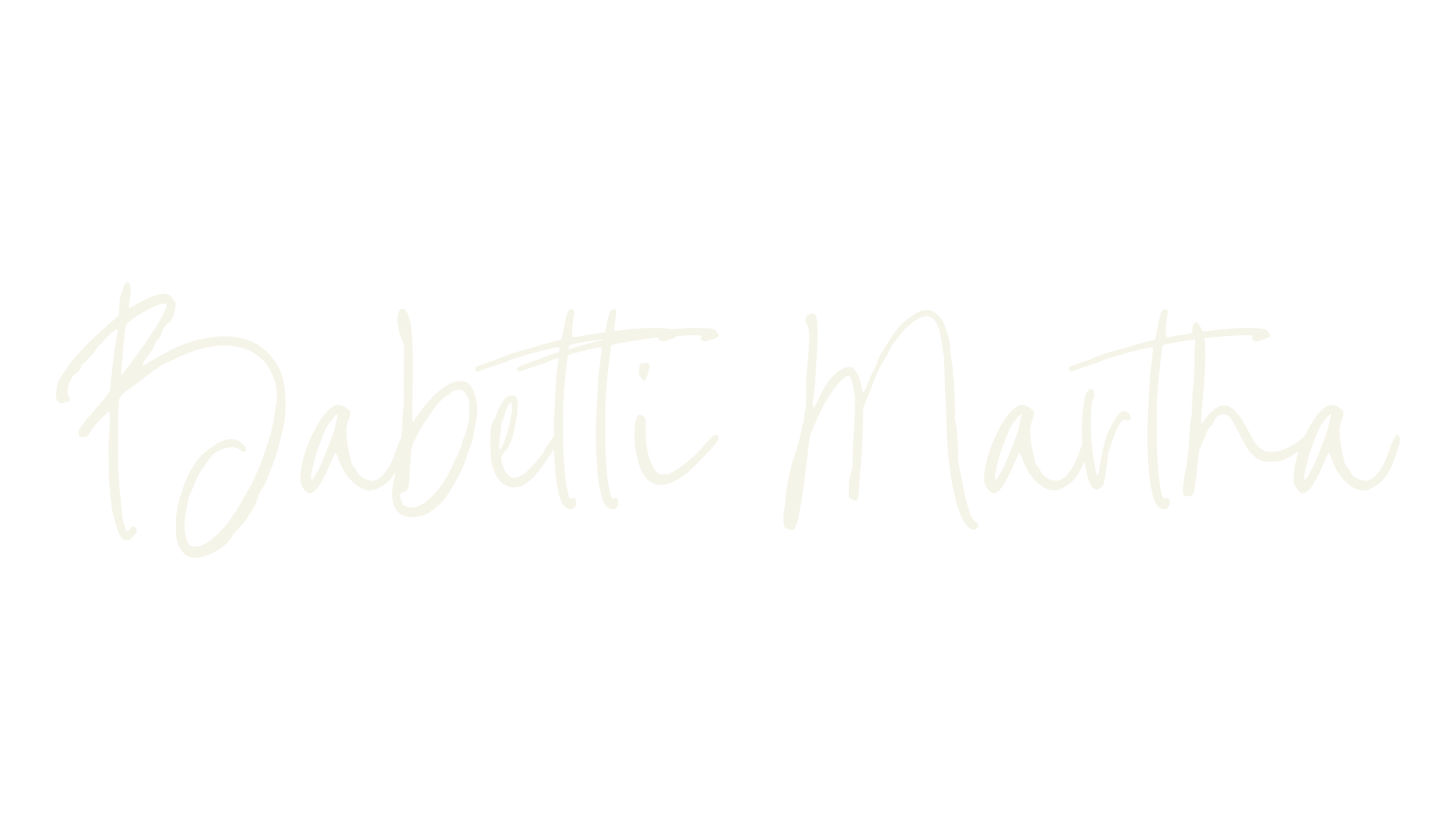 Babetti Martha, calligraphy font preview