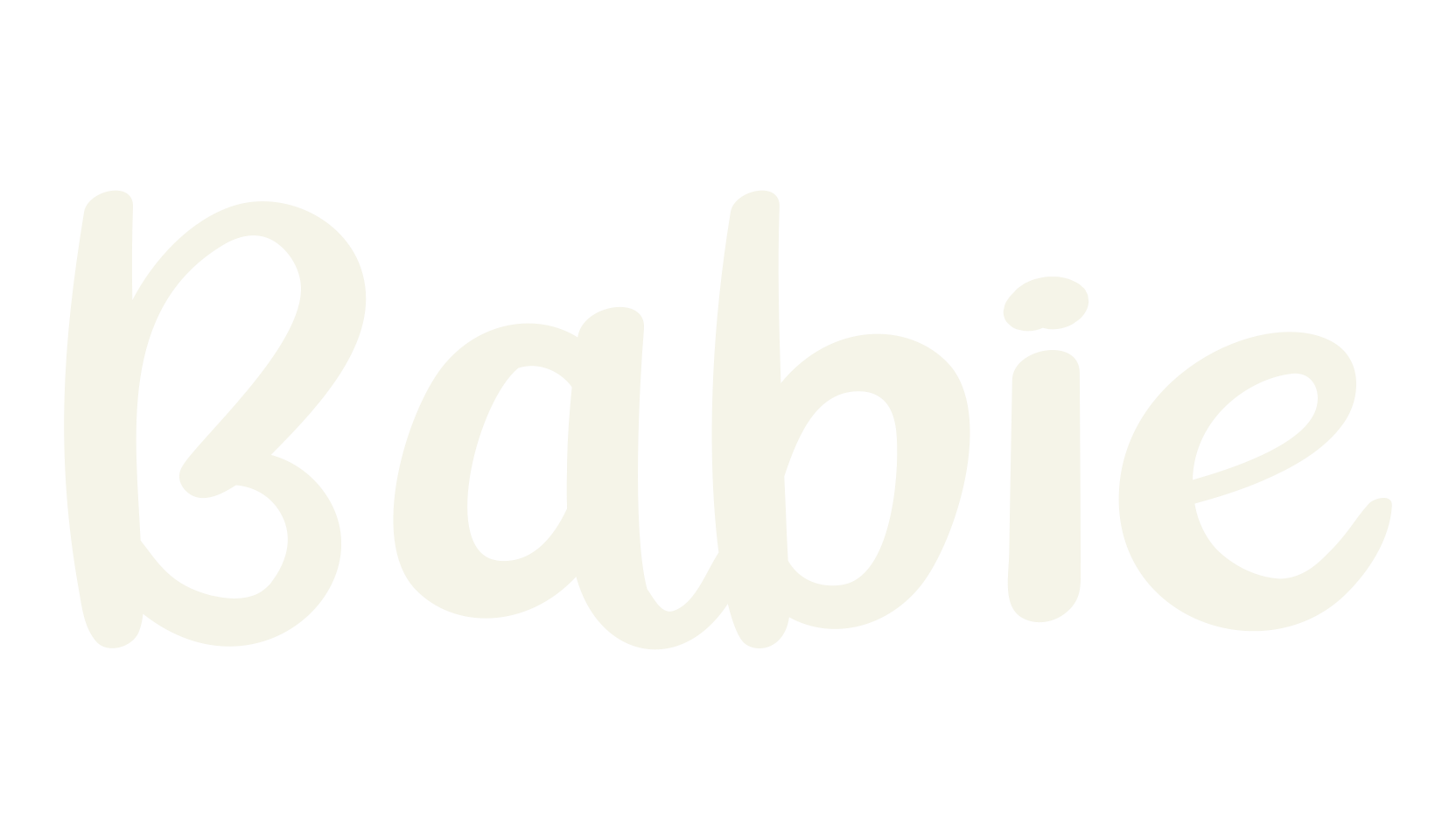 Babie, hand lettering font preview