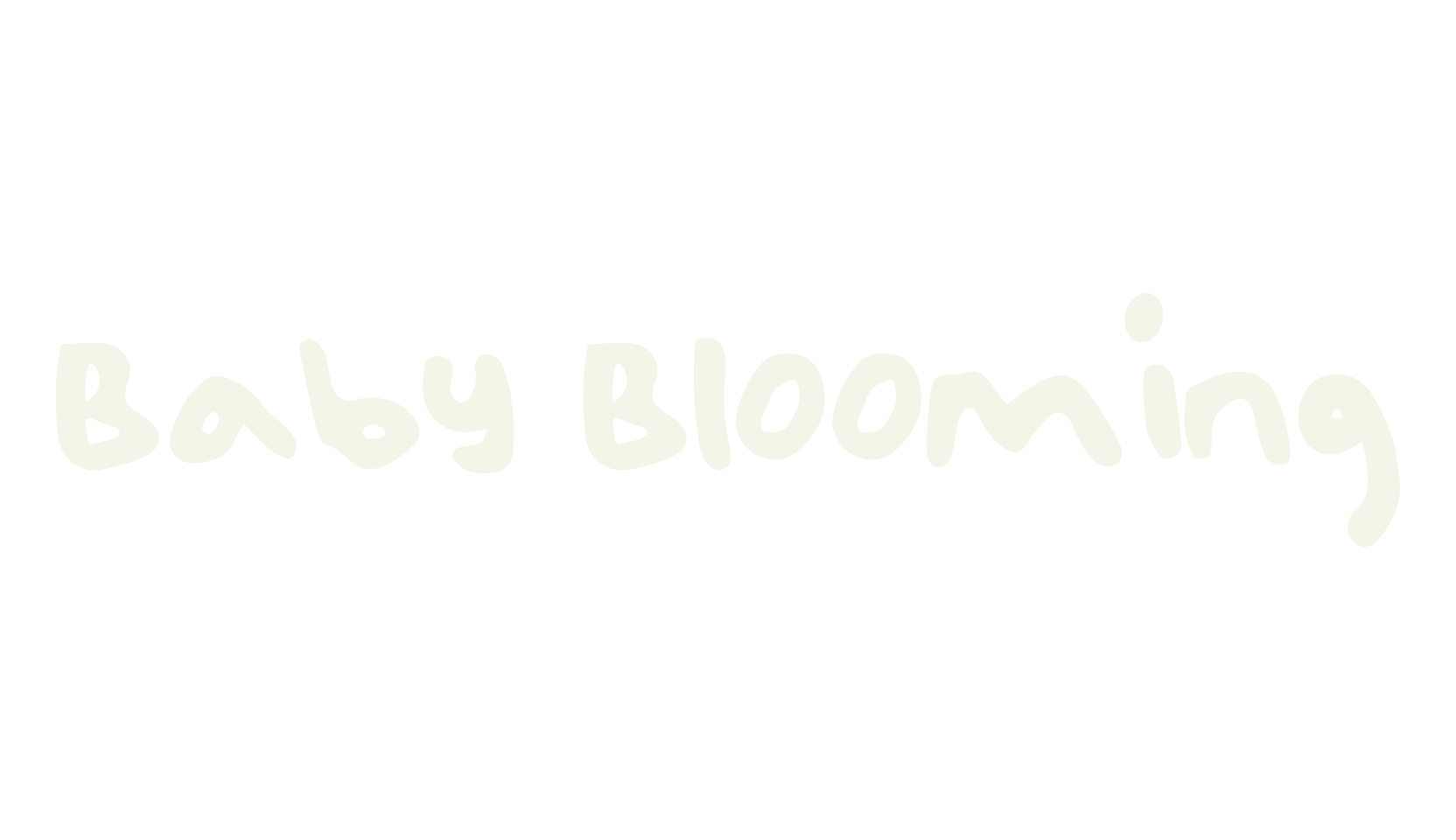Baby Blooming, marker font preview