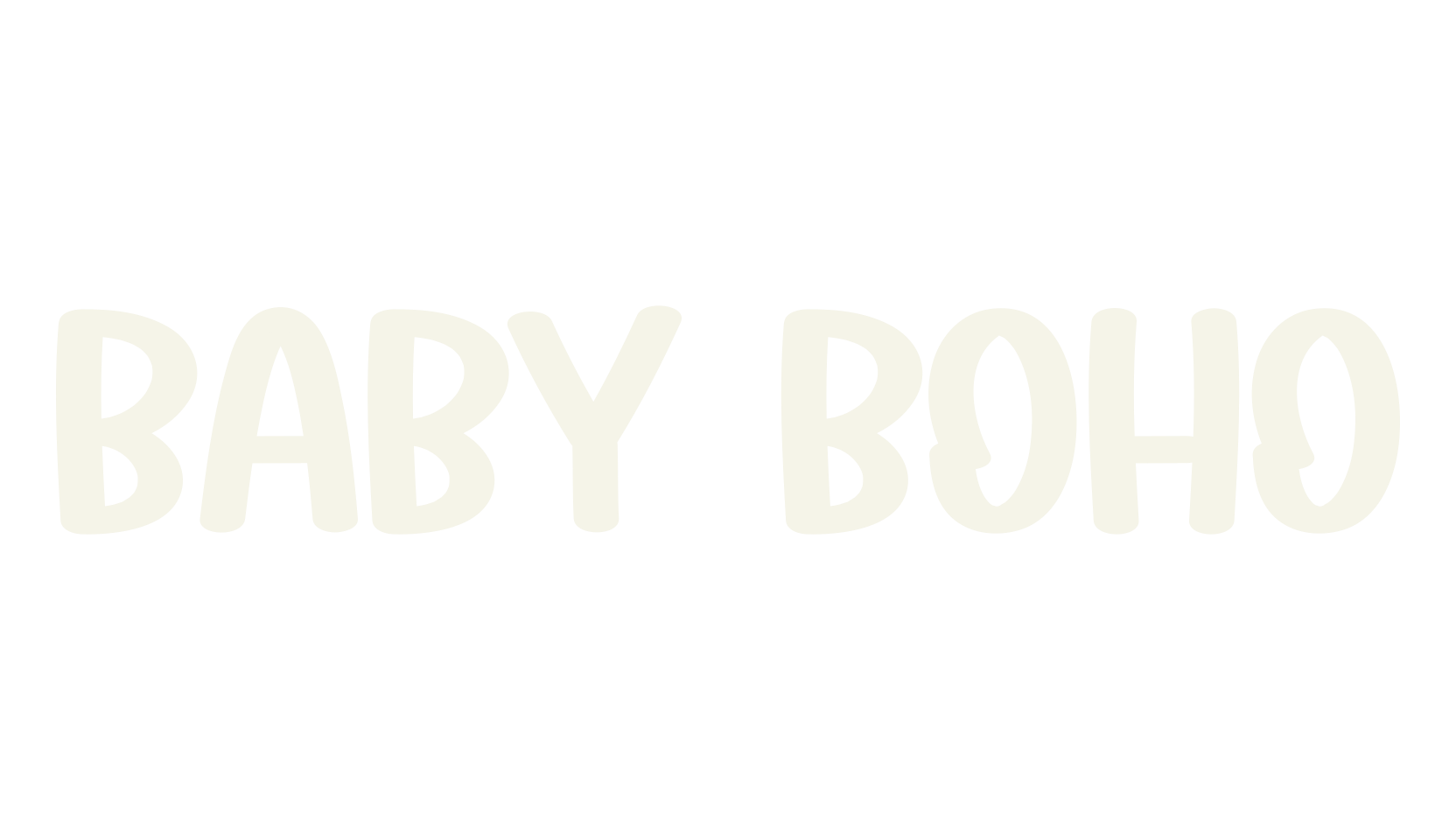 Baby Boho, handwriting font preview