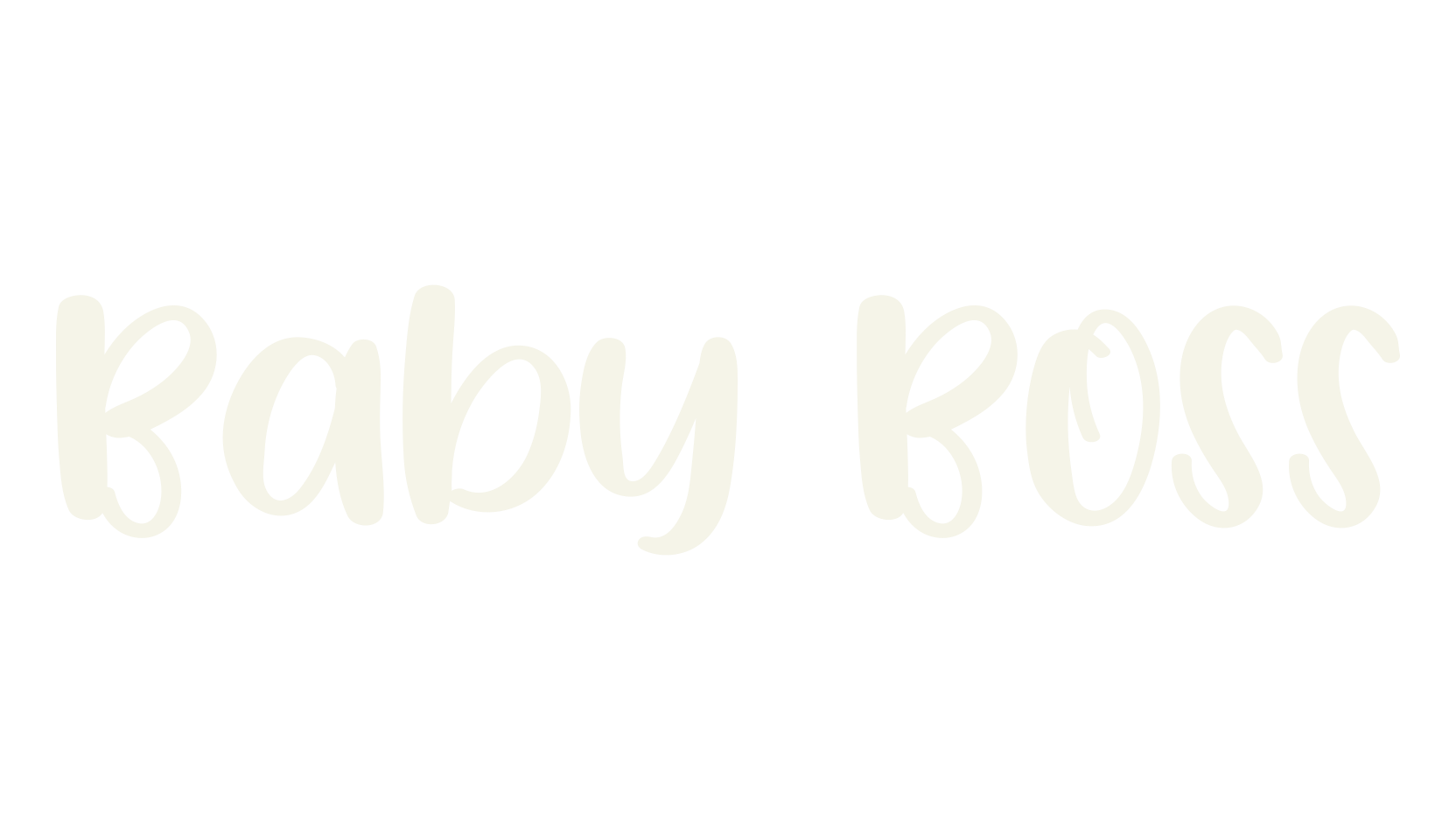 Baby Boss, baby font preview