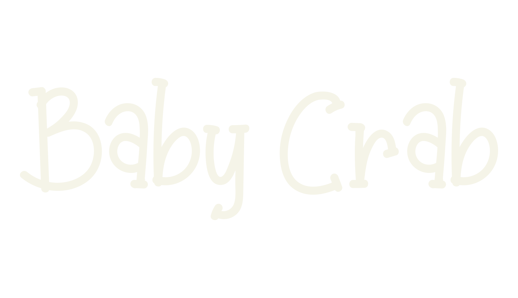 Baby Crab, children font preview